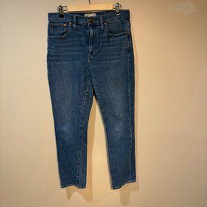 Madewell The High-Rise Slim Boyjean Denim Jeans - 29, Blue